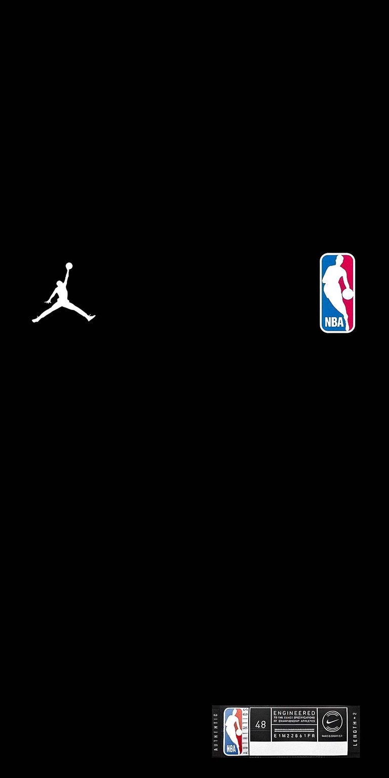 NBA and Jordan logo Wallpaper iPhone HD