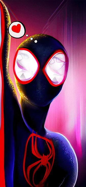 Gwen Stacy matching wallpaper for iPhone