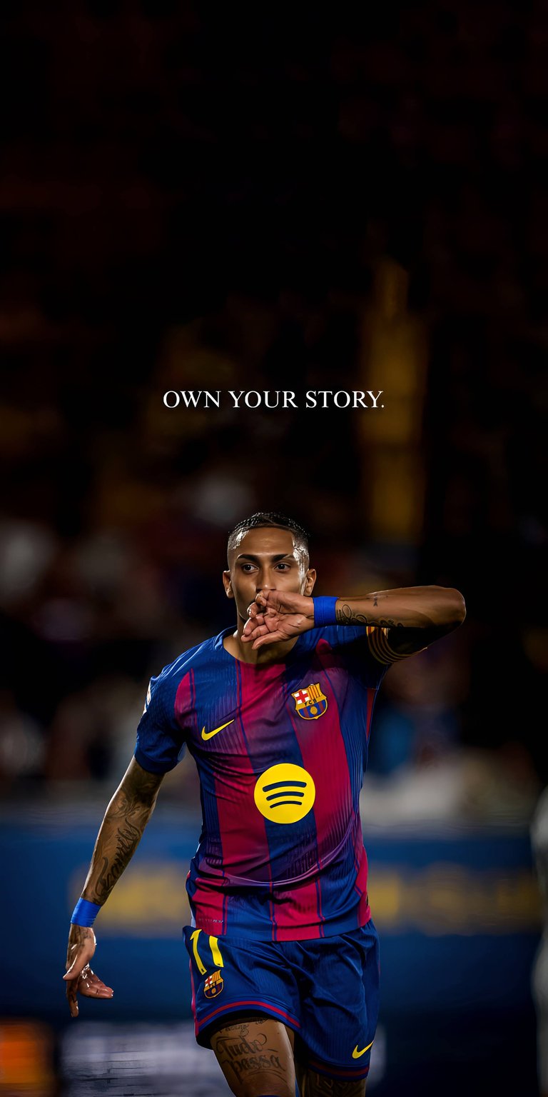 Raphinha wallpaper for mobile 4K