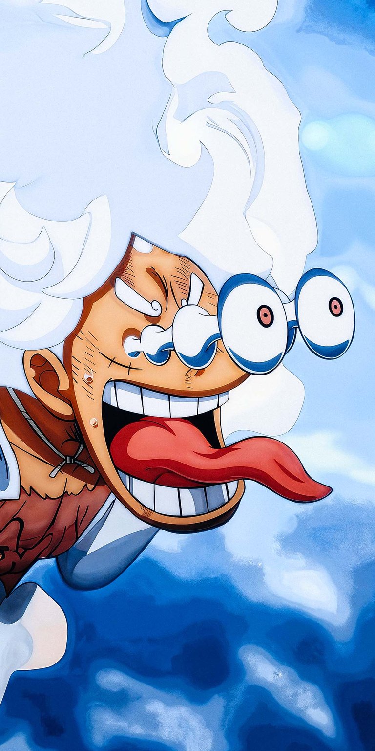 Monkey D Luffy big eyes iPhone wallpaper