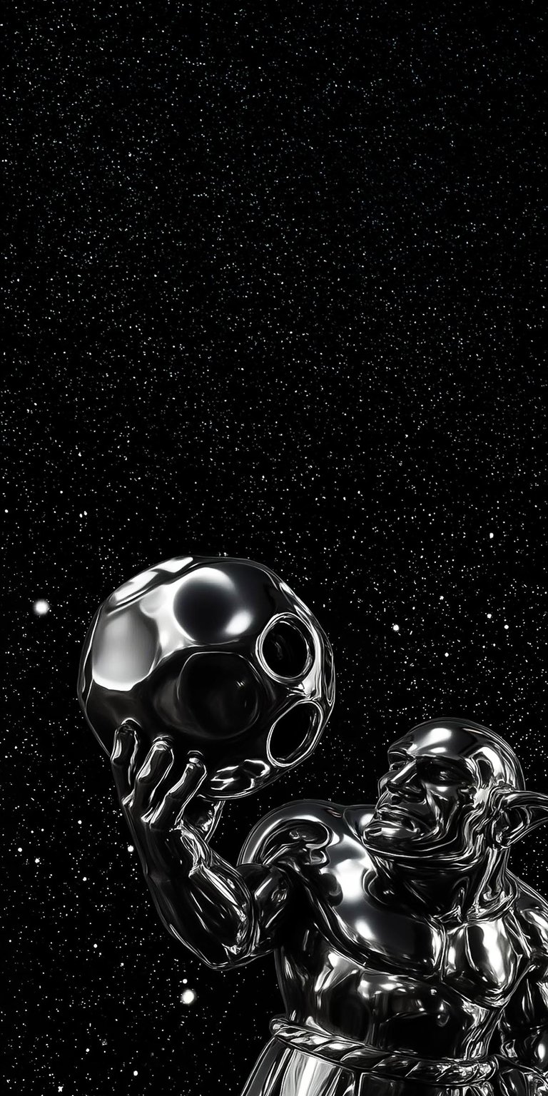 Upgrade your phone look with this Silver Surfer Clash Royale phone wallpaper 4K