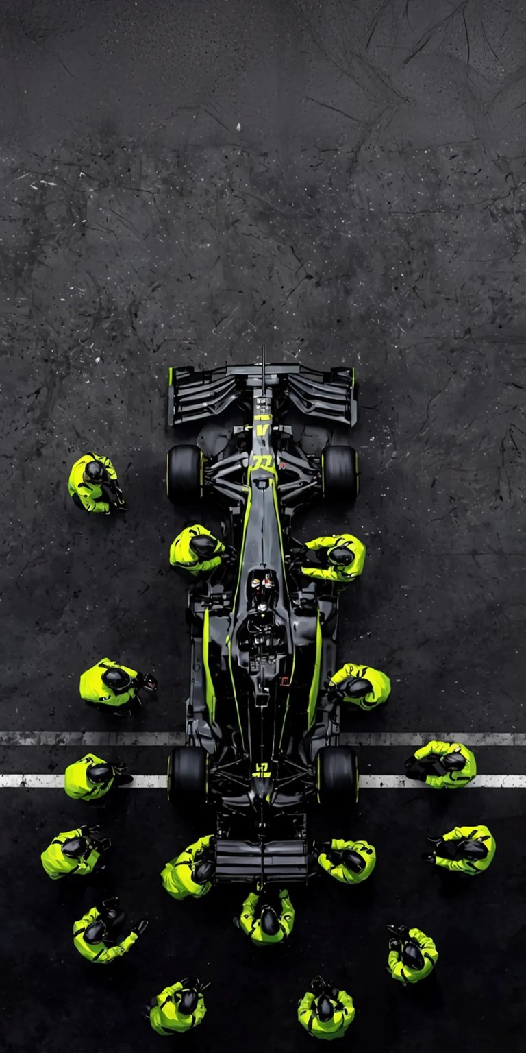 F1 car team wallpaper iPhone 4K