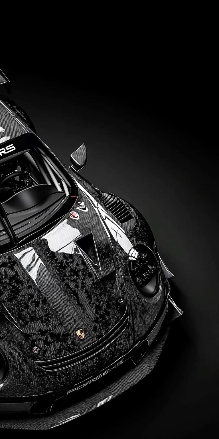 Porsche 911 GT3 custom art wallpaper iOS