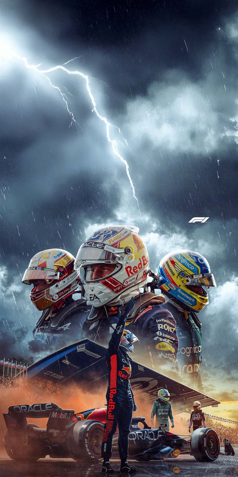 F1 Brad Pitt collage iPhone wallpaper 4K