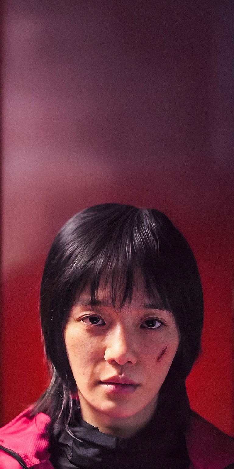 Kang No Eul Soldier 11 with scar in her face 4k wallpaper