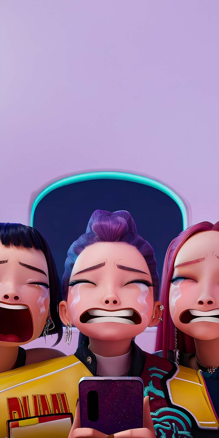 Rumi, Mira and Zoey iPhone wallpaper 4k
