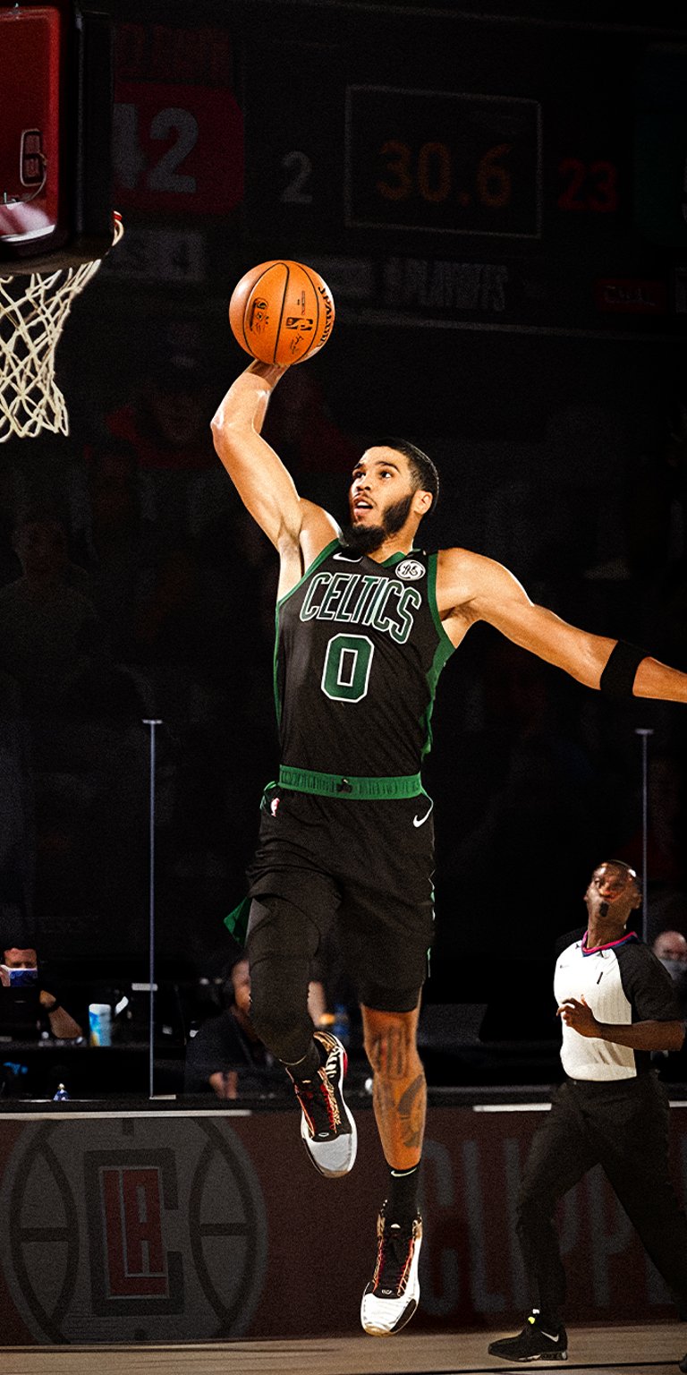 Jayson Tatum dunk wallpapers HD