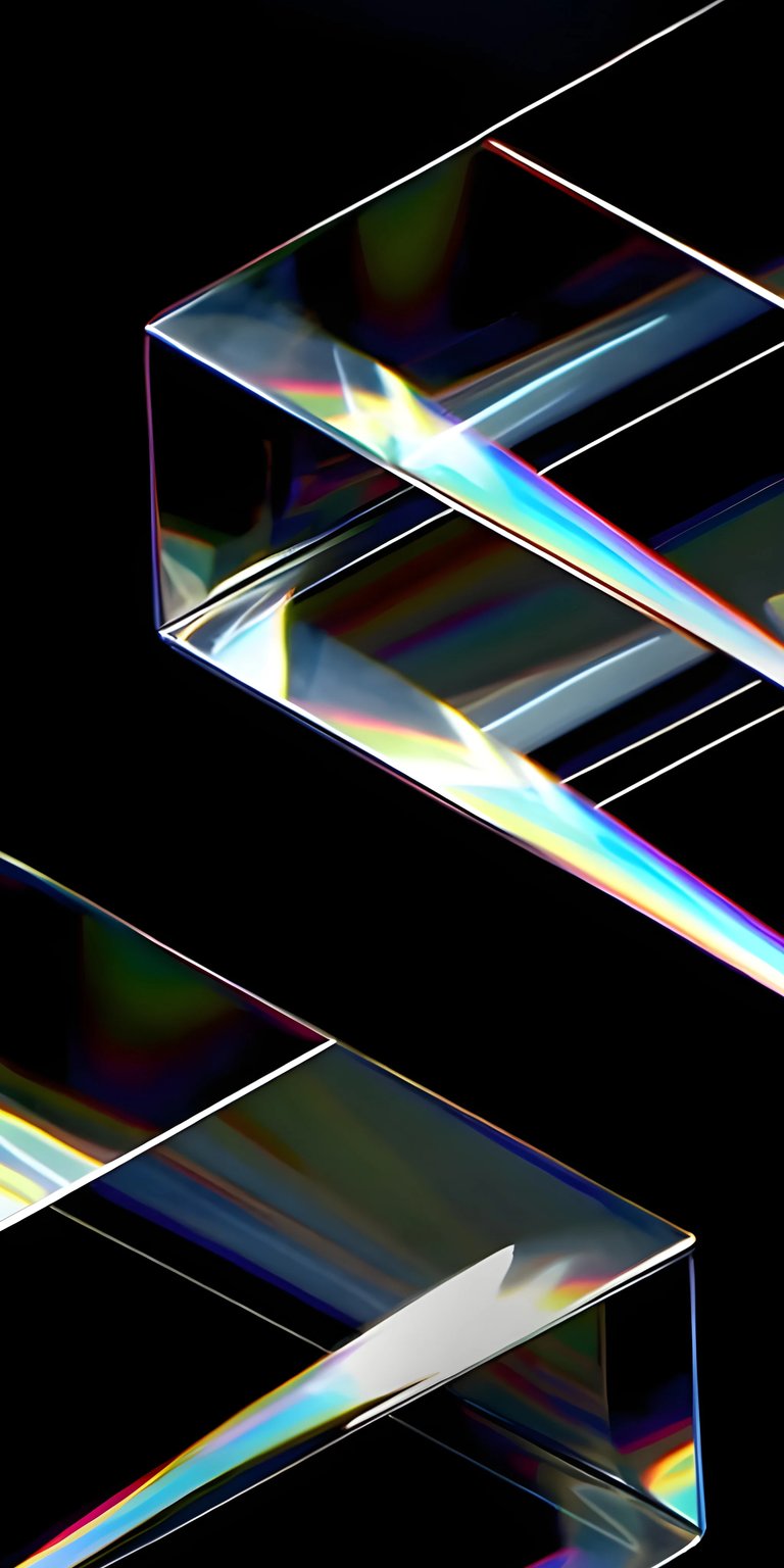 Glass corners wallpaper for iPhone 4K