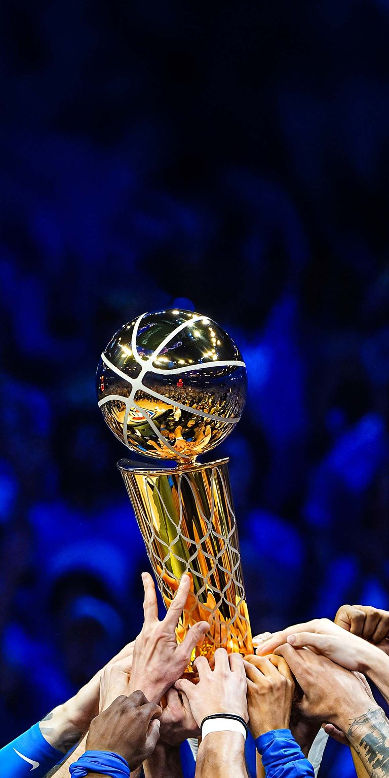 The Oklahoma City Thunder celebrate wallpaper 4k iPhone