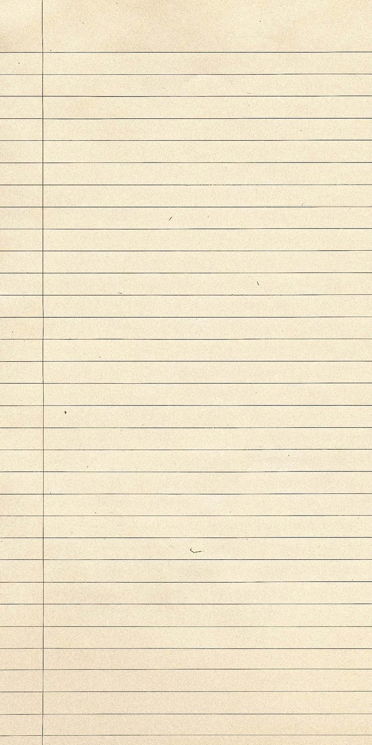 Simple Notebook Paper Lockscreen Wallpaper