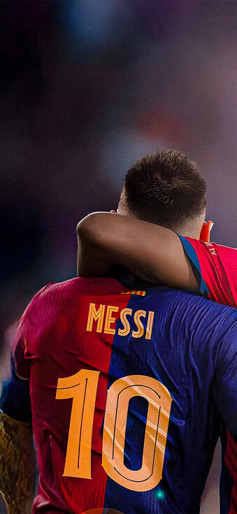 Lionel Messi matching wallpaper iPhone
