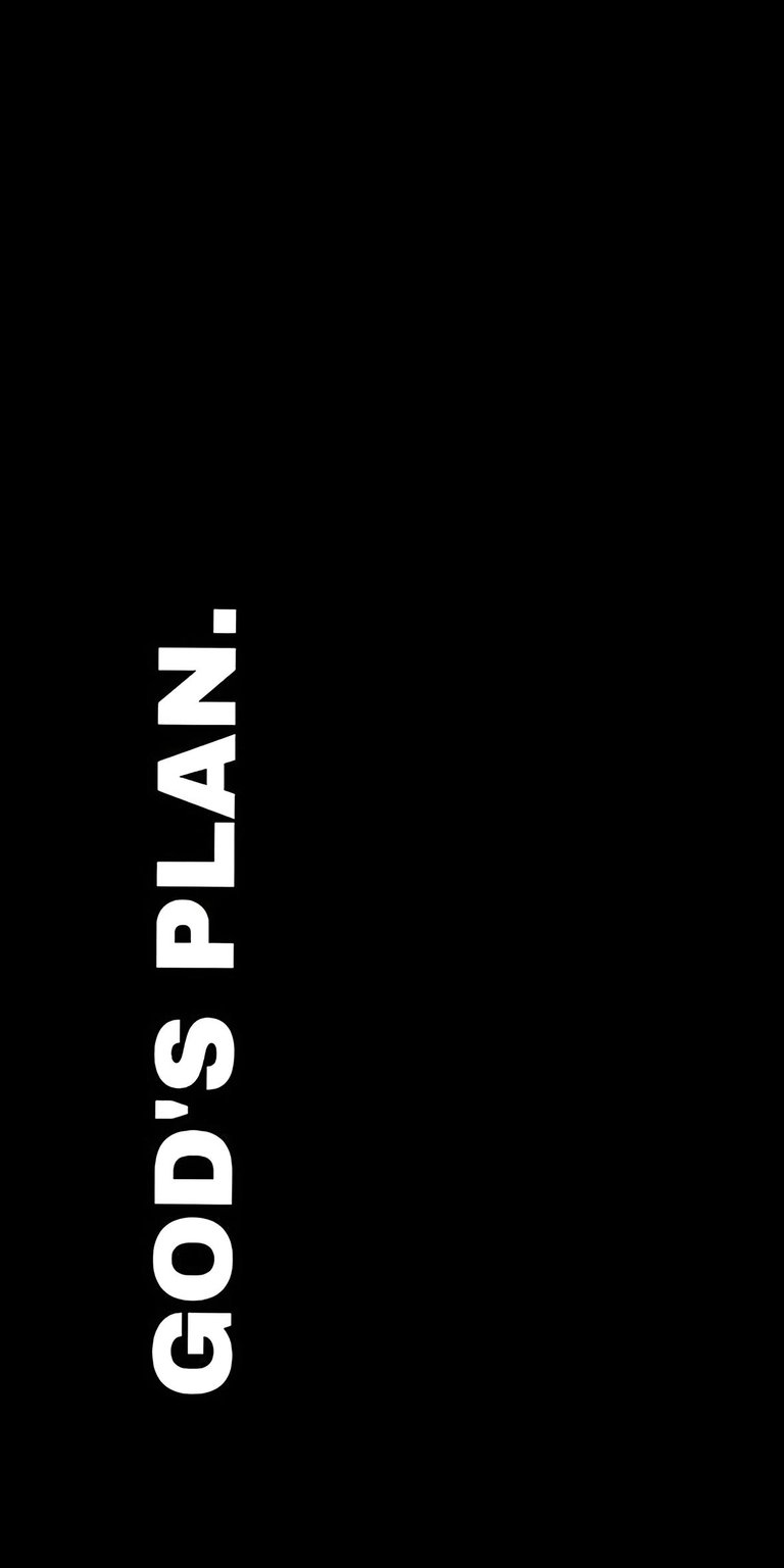 God's Plan wallpaper iPhone 4K