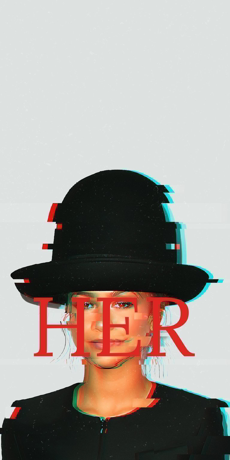 Zendaya hat theory wallpaper for iPhone