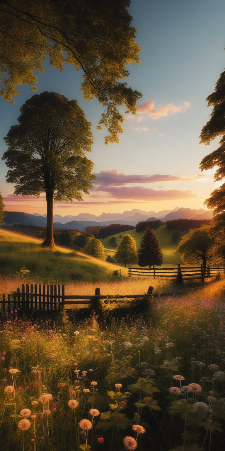 Relaxing scenery and beautiful landscape wallpaper