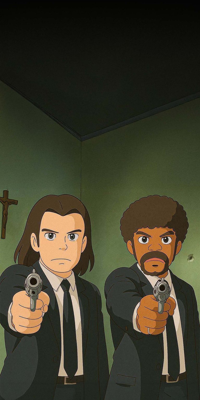 Pulp Fiction Movie Ghibli Wallpaper mobile HD
