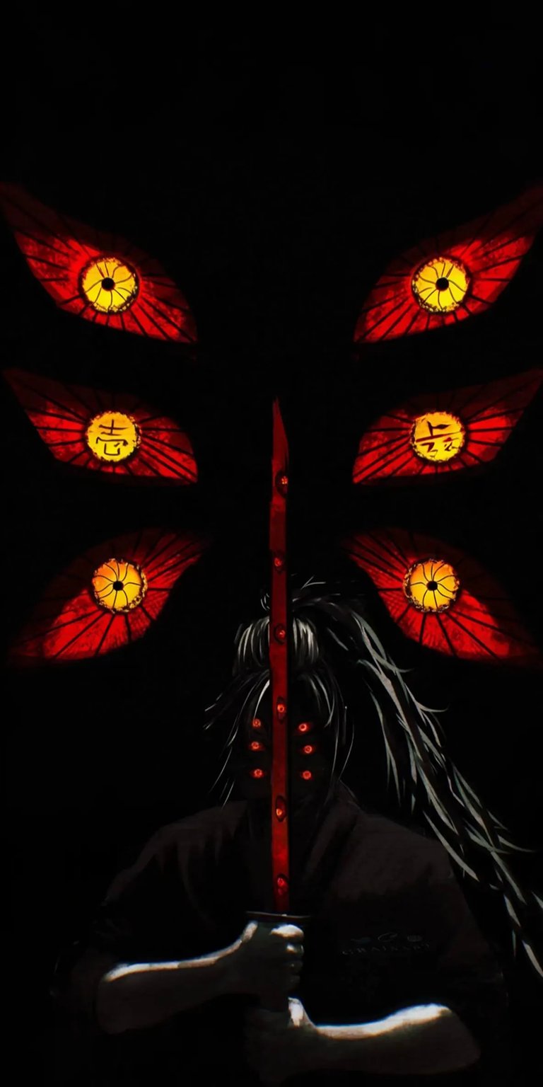 Michikatsu Tsugikuni iOS wallpaper 4K