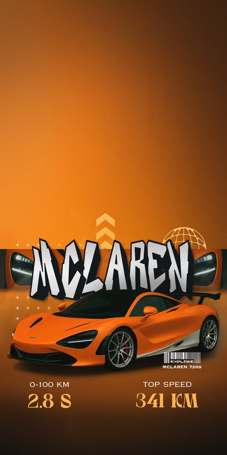 McLaren 765LT super car design wallpaper for mobile 4K