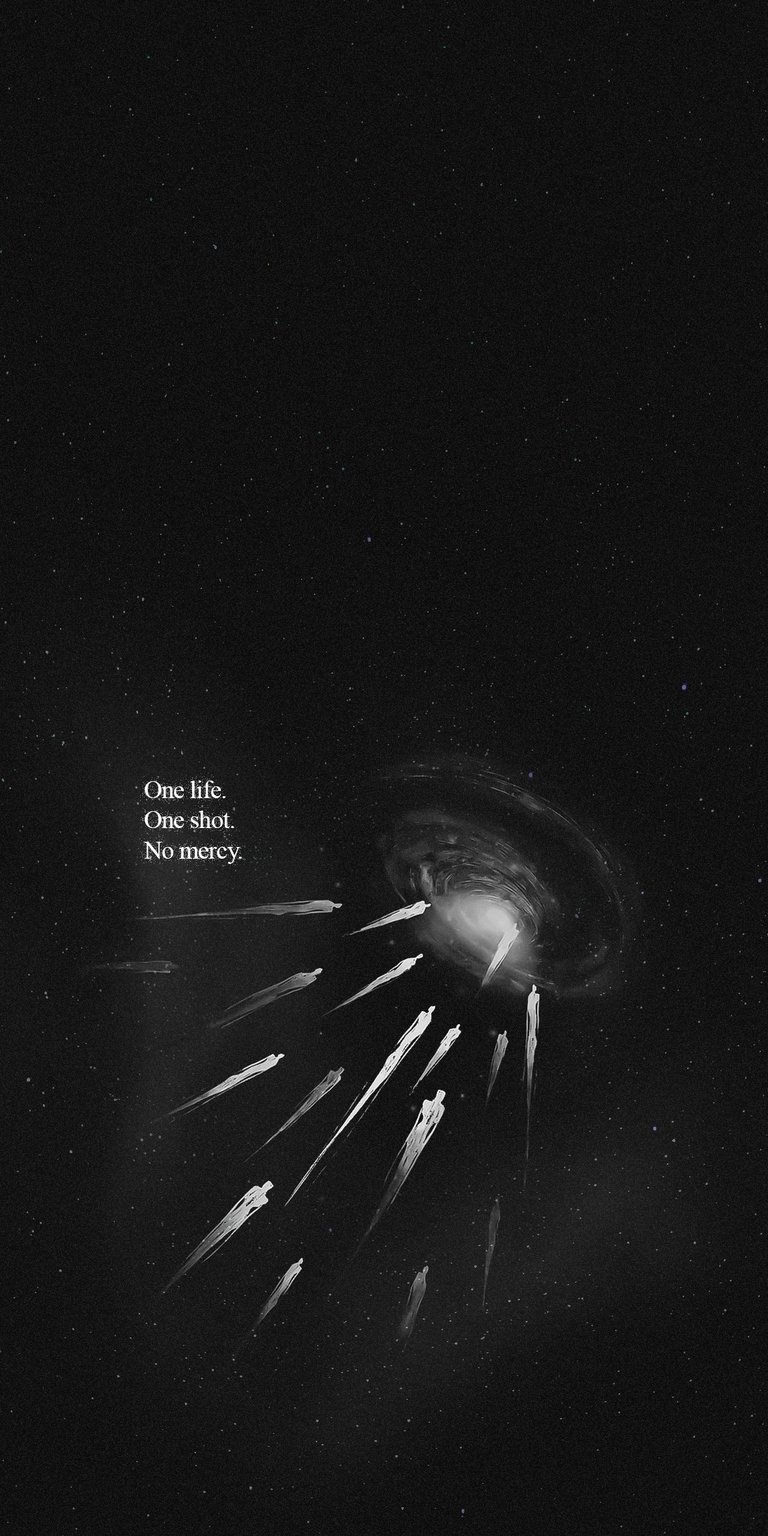 Shooting stars on the milky way wallpaper 4k iPhone