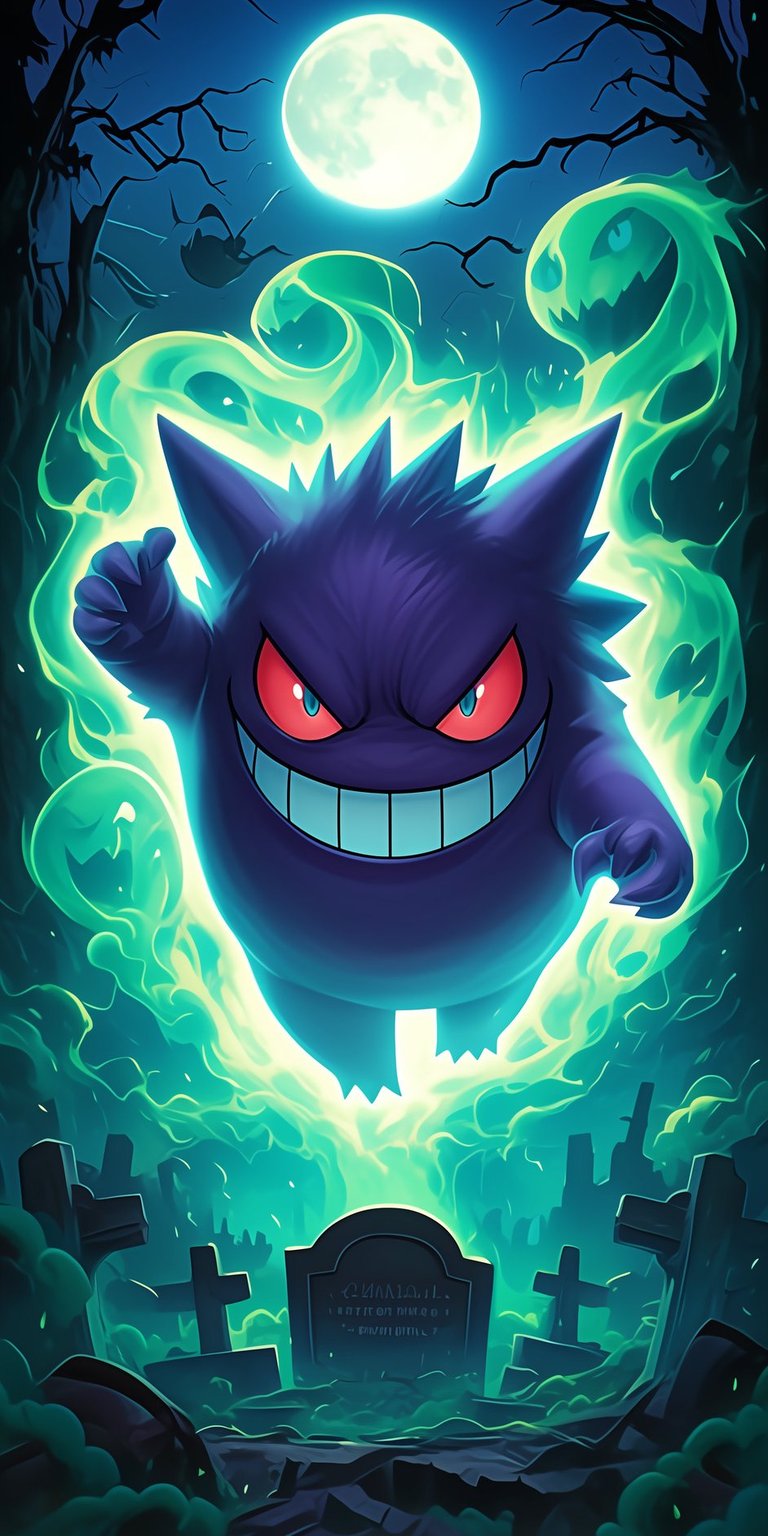 Gengar wallpaper iPhone