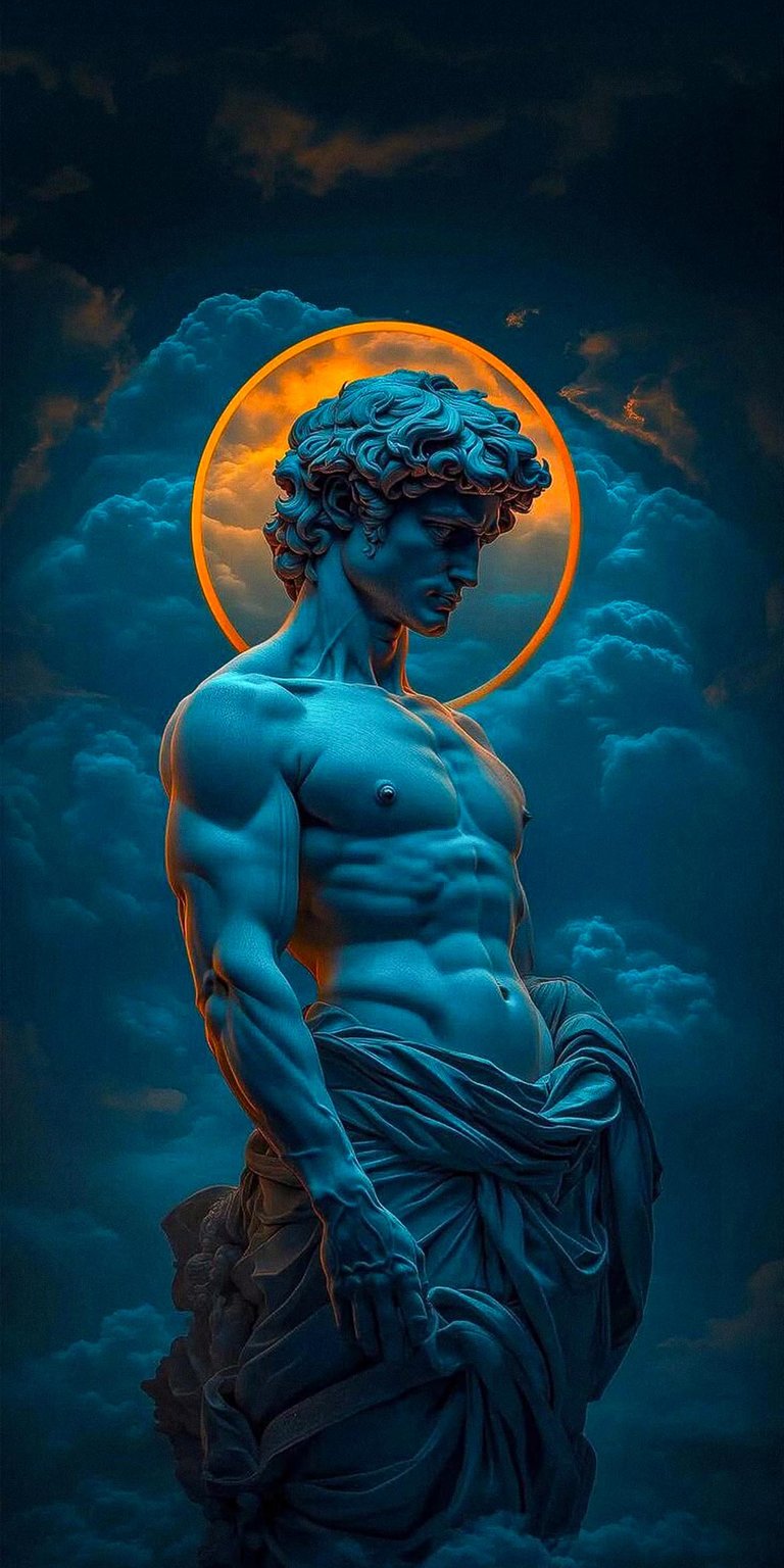 Zeus statue Lockscreen Wallpaper for Phone HD