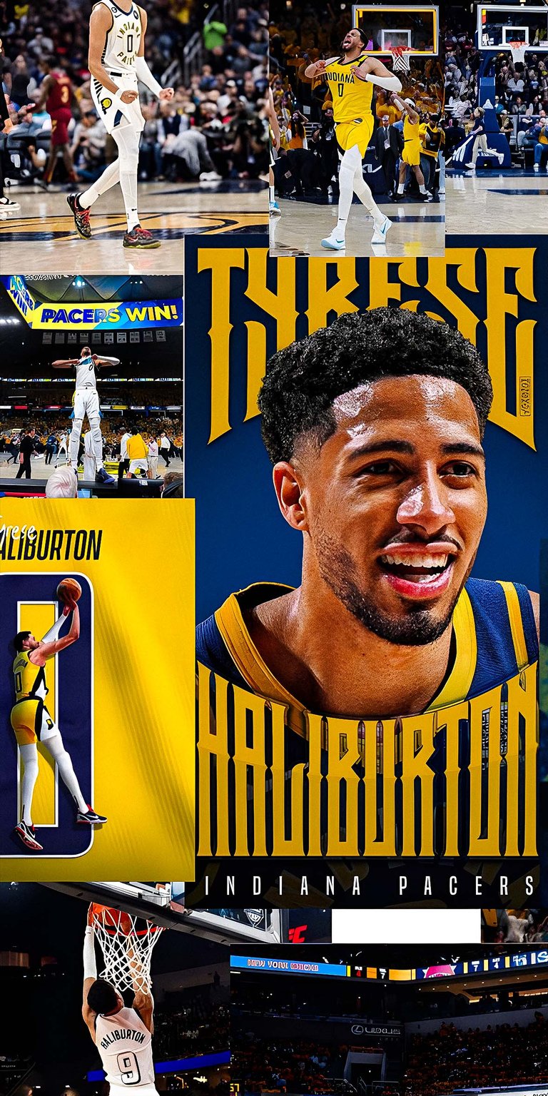 Tyrese Haliburton poster wallpaper HD iOS