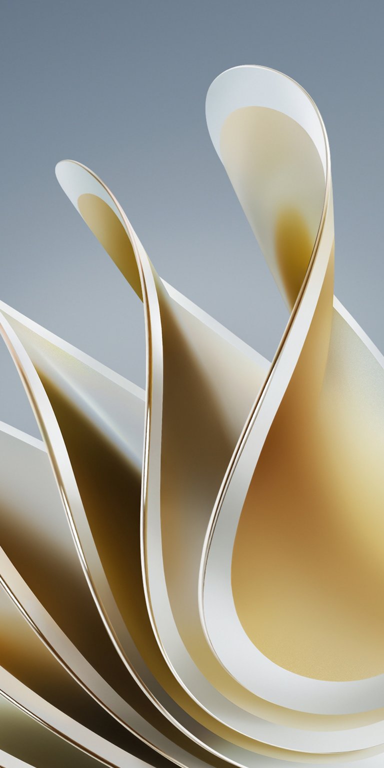 Brownish plates design aesthetic wallpaper