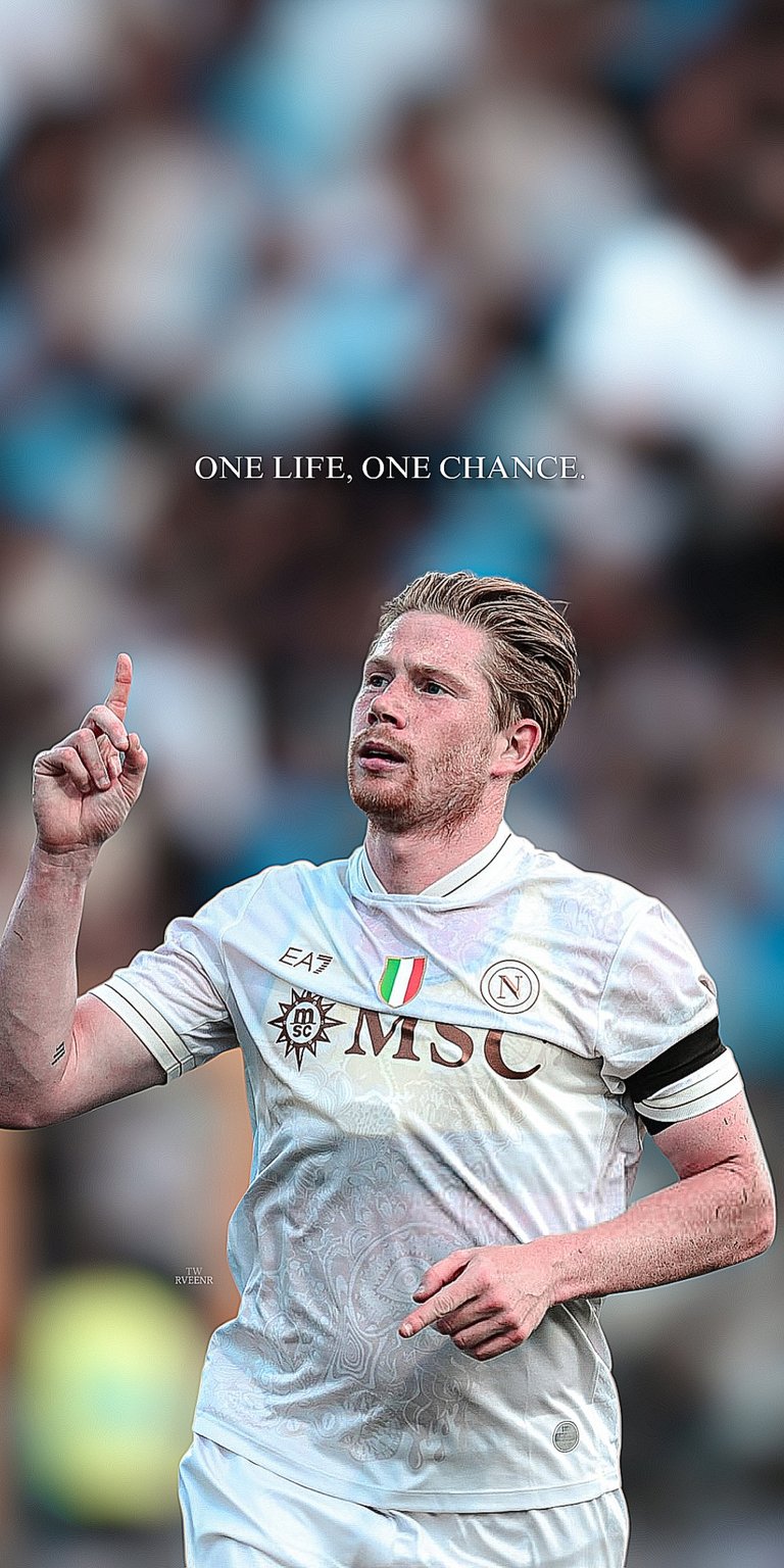 Kevin De Bruyne in the game for mobile wallpaper 4K