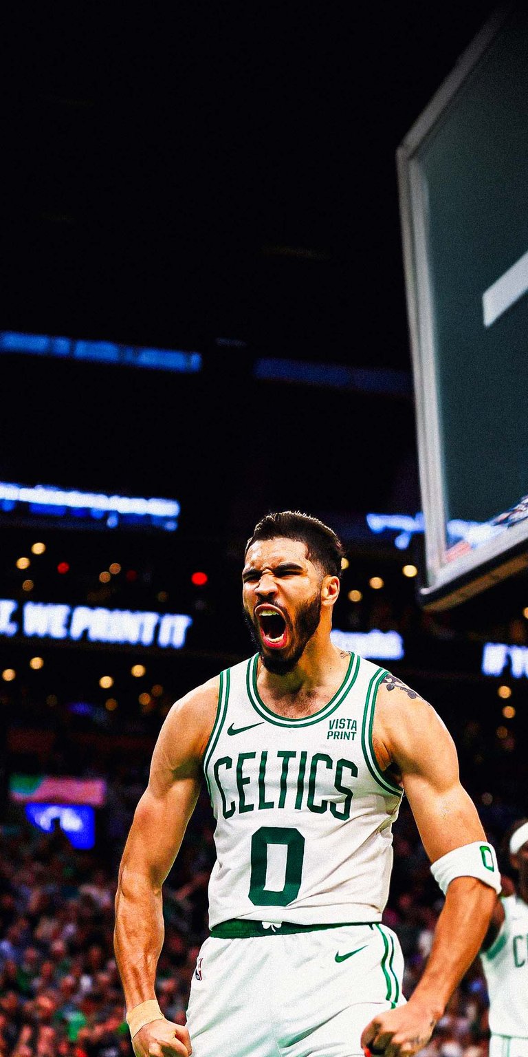 Jayson Tatum shouts Wallpaper