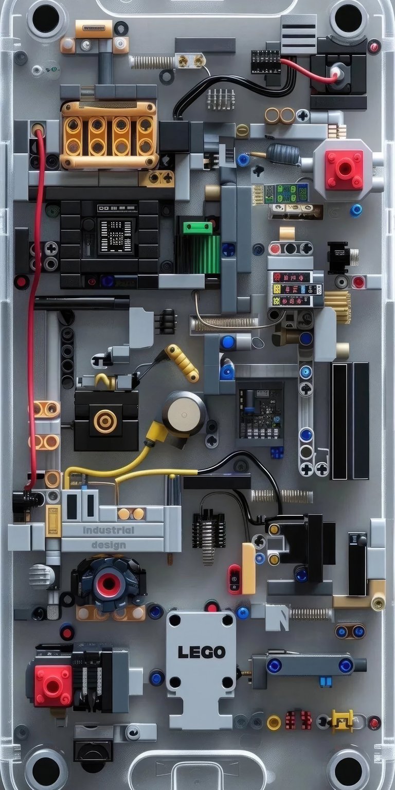 IOS parts made of  lego wallpaper 4k iPhone