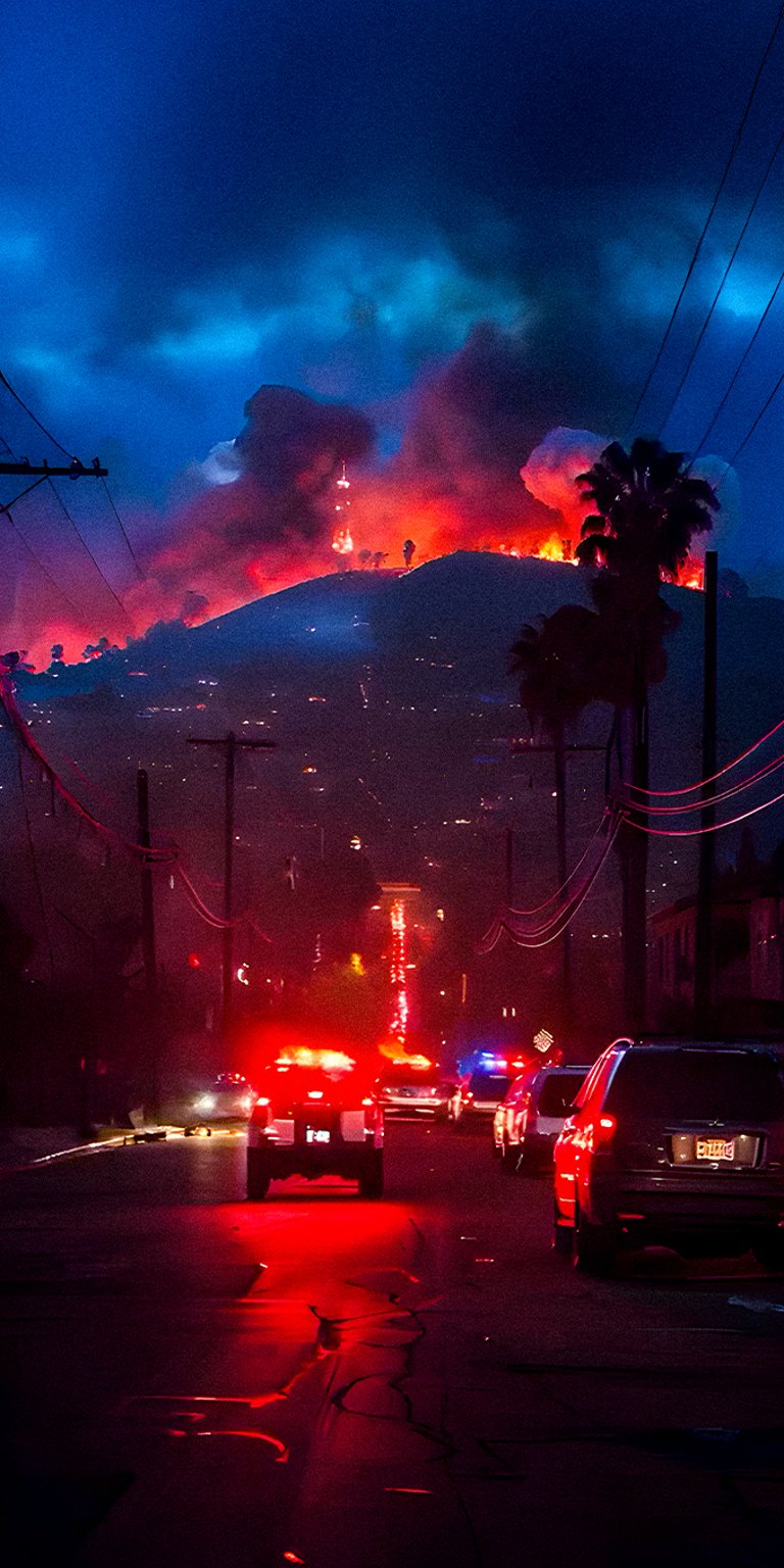 Wildfire fire wallpaper