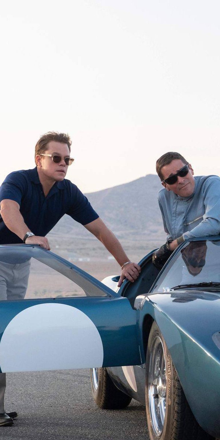 Carroll Shelby and Ken Miles in Ford GT40 wallpaper 4k