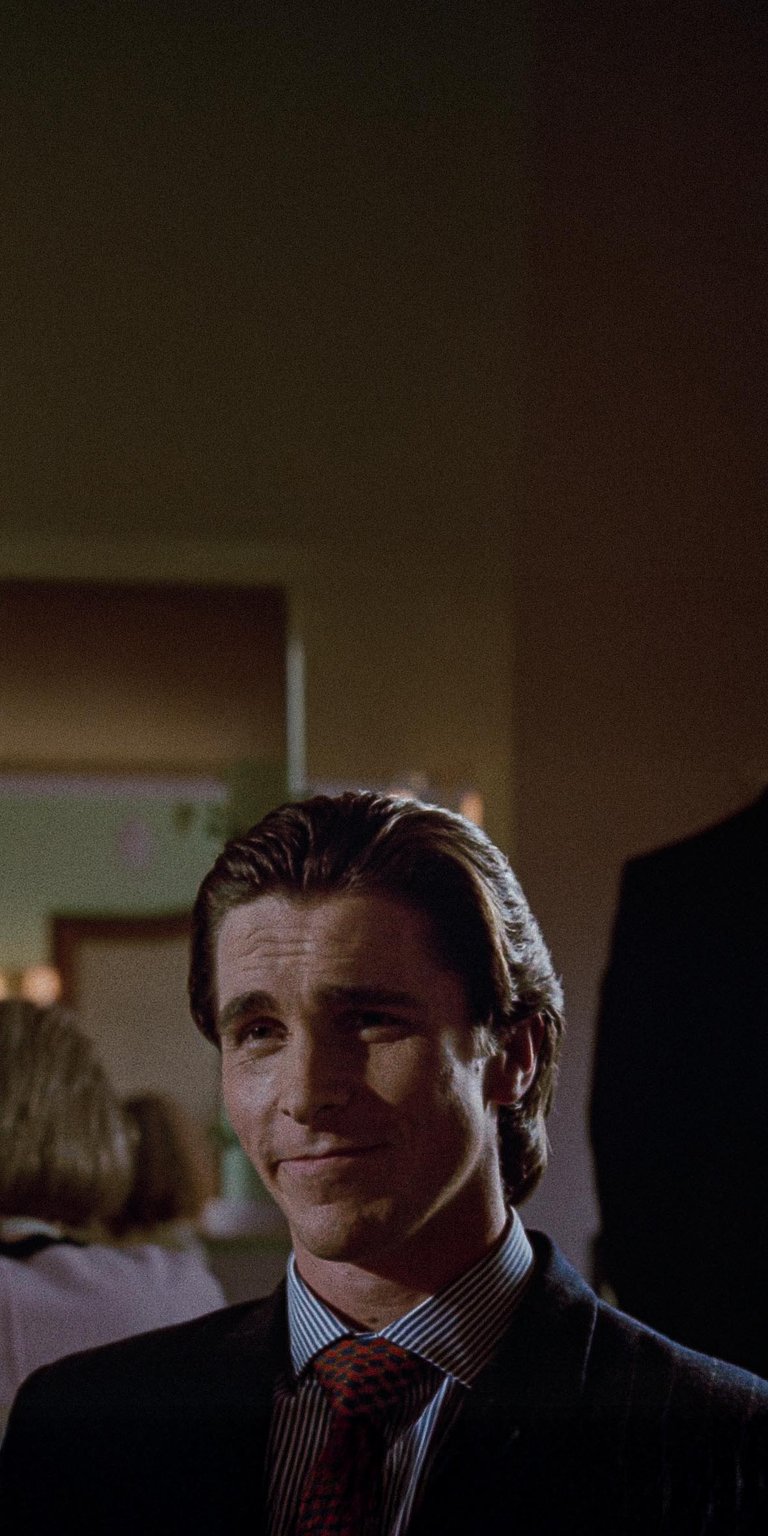 Patrick Bateman American Psycho Wallpaper for iPhone