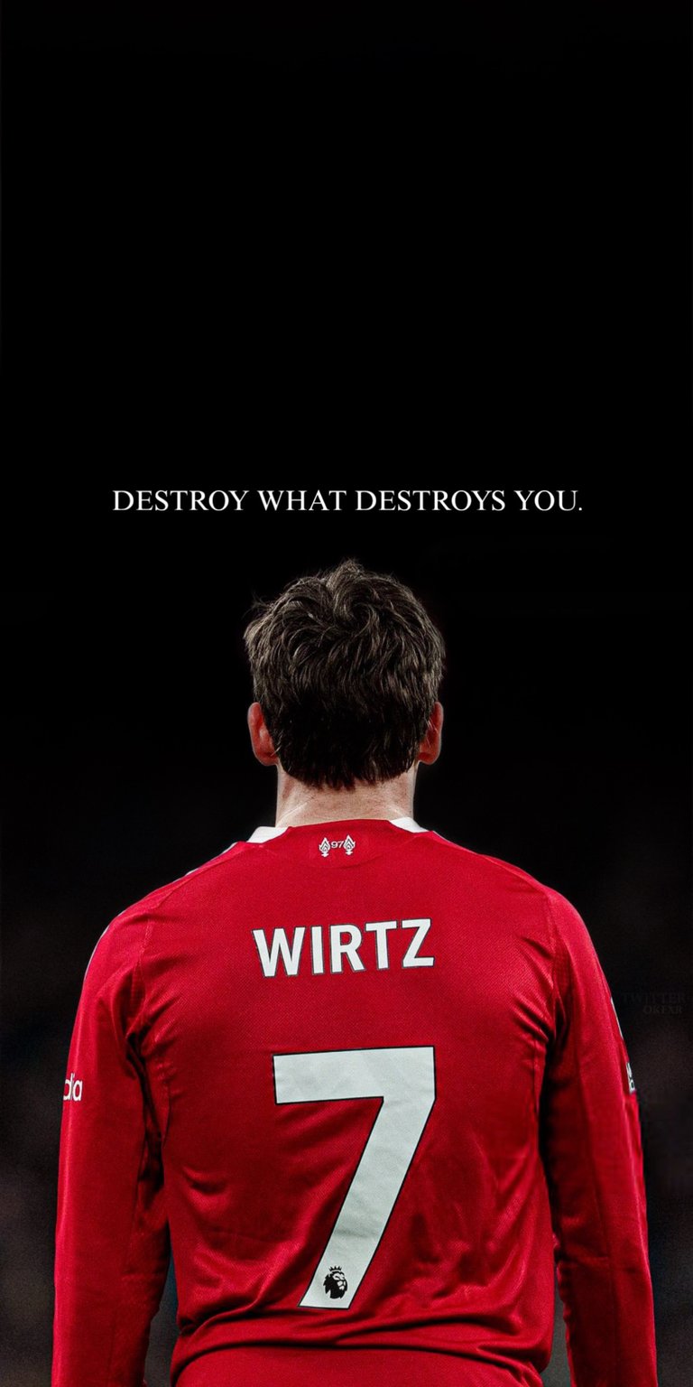 Wirtz 4K wallpaper crafted for OLED / AMOLED wallpapers, using deep black negative space and sharp subject isolation. This wallpaper is optimized for iPhone, highlighting bold red tones, low-key lighting, and a calm, determined mood for a clean wallpaper look.