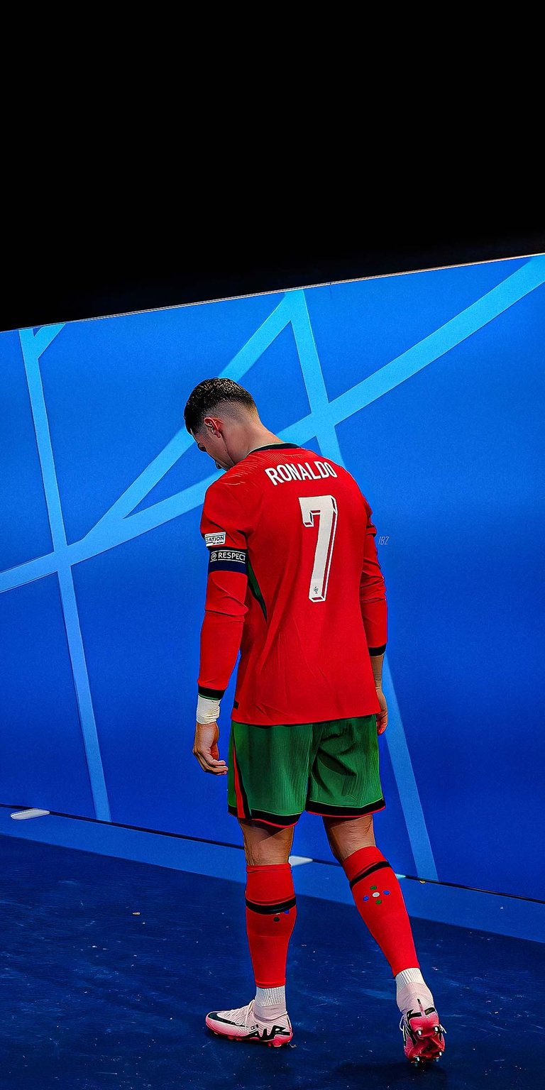 Cristiano Ronaldo during match wallpaper for iPhone