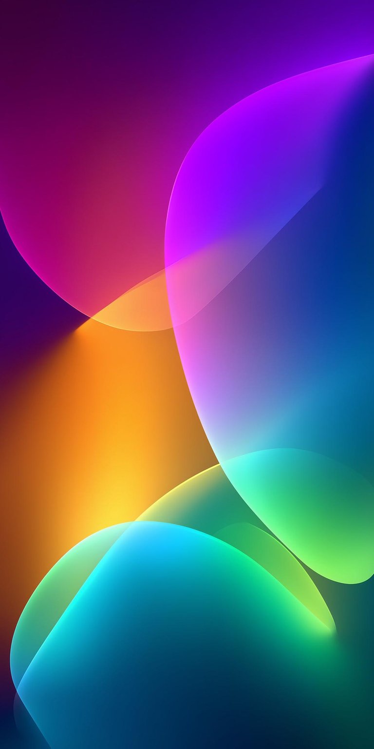 Abstract colorful gradient wallpaper 4K iPhone