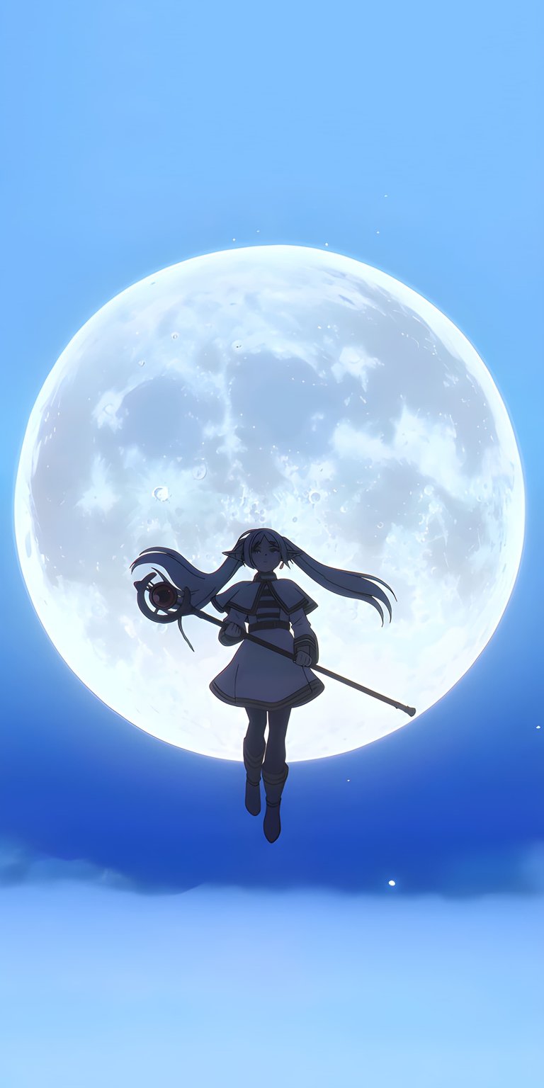 This 4K wallpaper features Homura Akemi in her iconic magical girl outfit with her signature buckler shield. Designed as one of our premium aesthetic wallpapers for iPhone, it showcases dark purple hues and a somber, cinematic atmosphere.