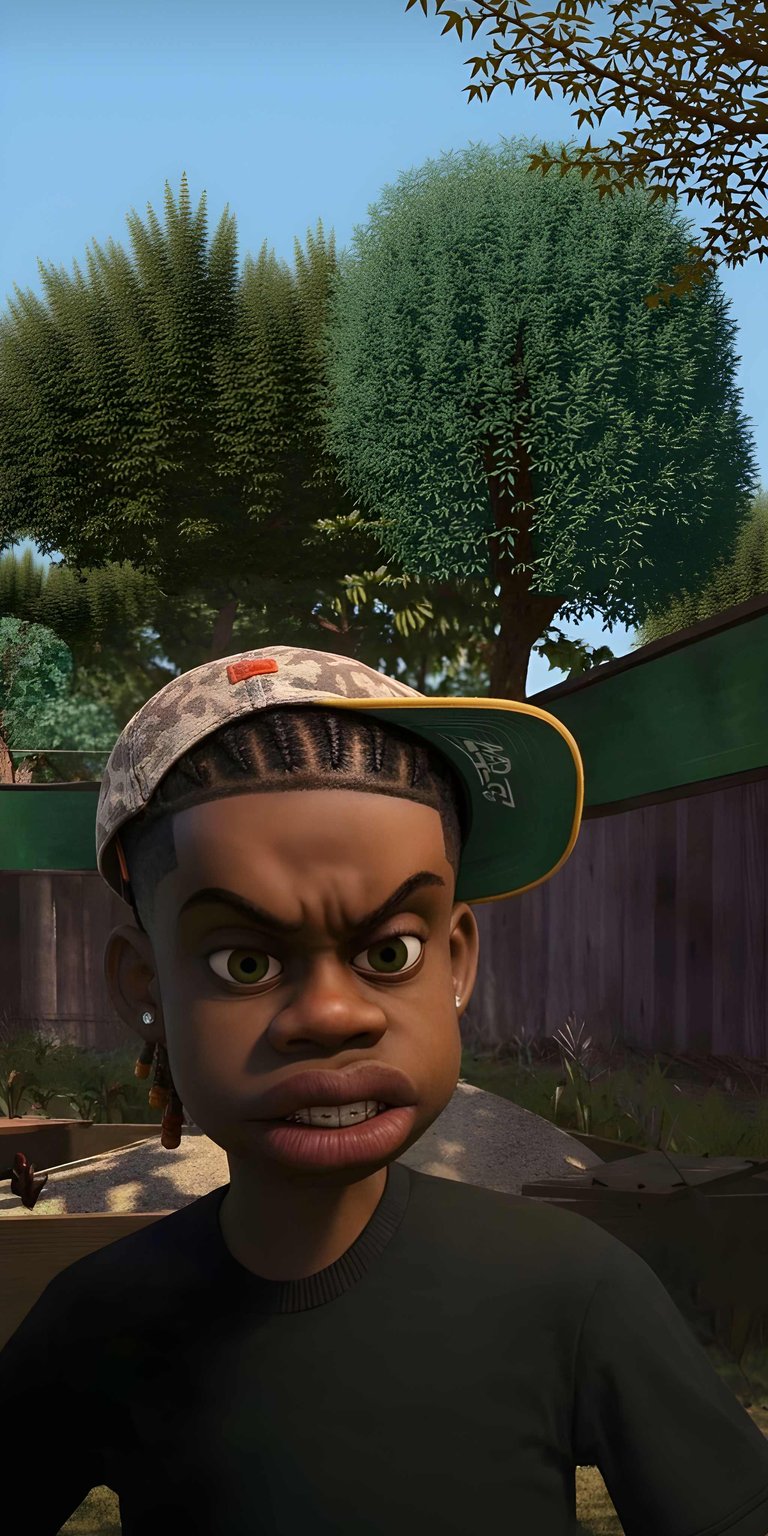 Kai Cenat 3D spatial wallpaper featuring a high-quality animated character design. This 3D wallpaper brings a unique aesthetic to your iPhone lock screen with depth and vibrant colors.