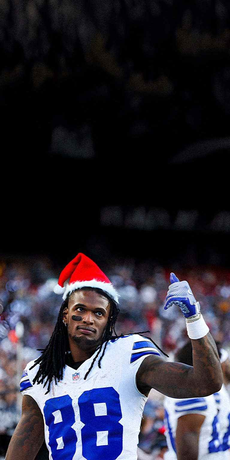 CeeDee Lamb christmas wallpaper iPhone