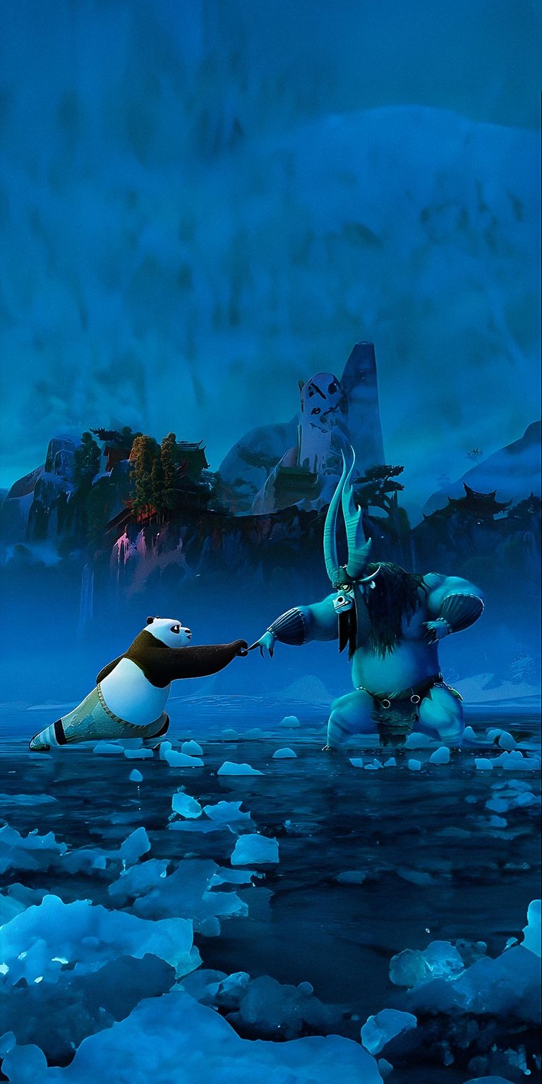 Po and Kai 4K iPhone wallpapers