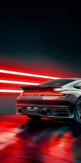 Conceptual art Porsche 911 Wallpaper 4k iPhone
