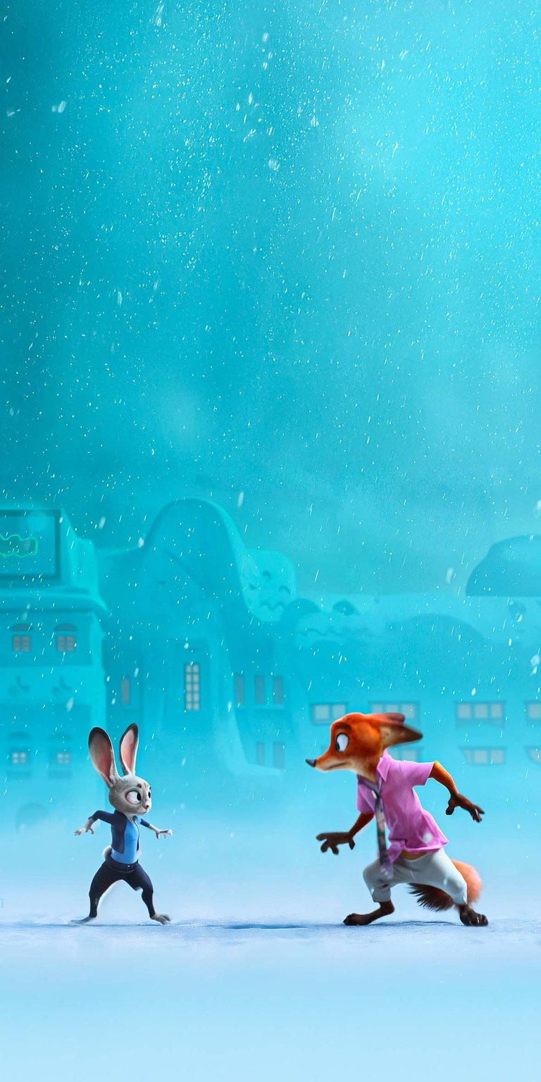 Nick Wilde and Judy Hopps wallpaper 4k iPhone