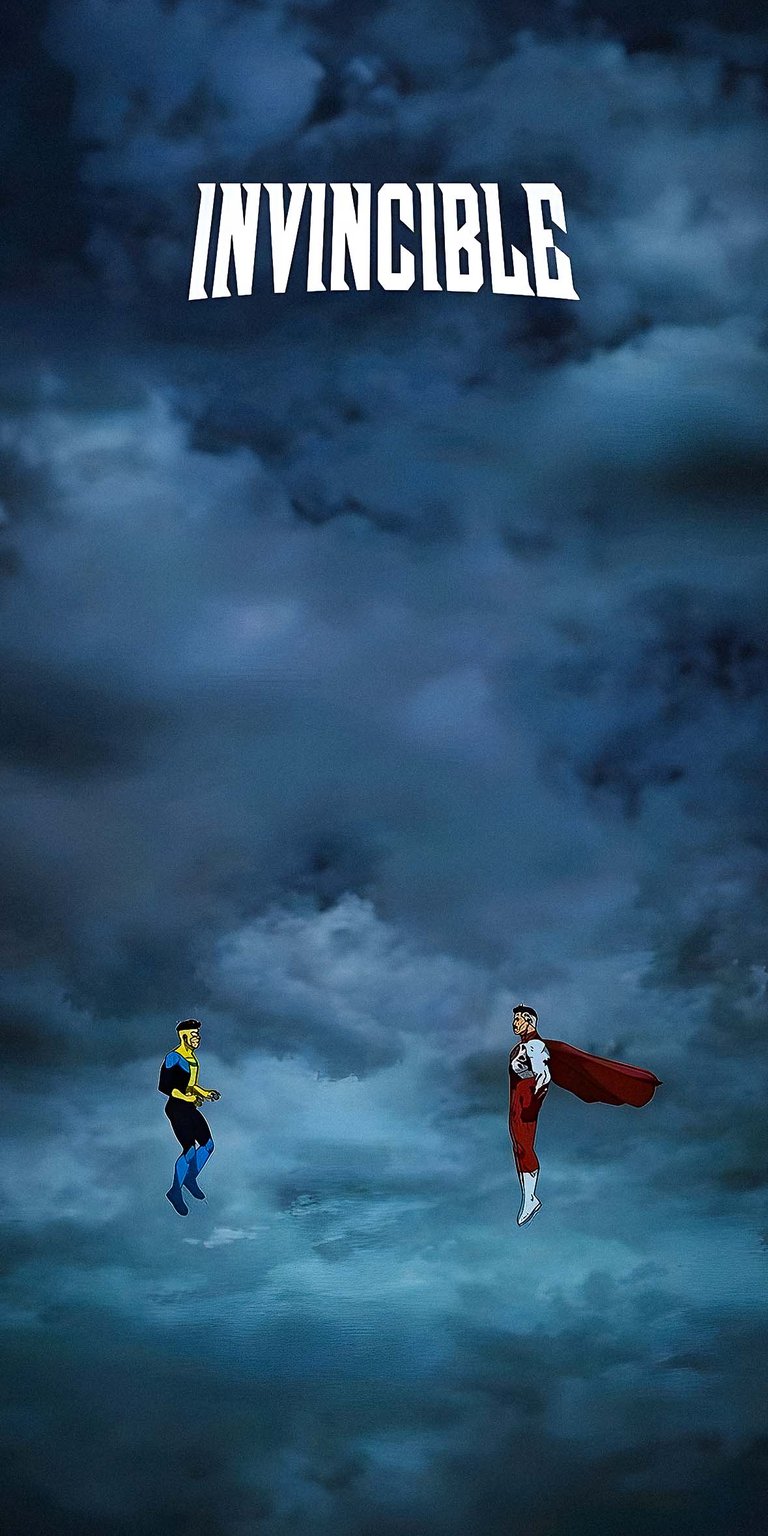 Invincible Mark 7 vs Omni Man Wallpaper IOS
