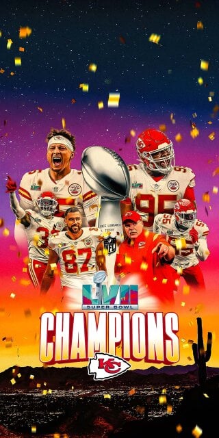 Kansas City Chiefs poster wallpaper iPhone