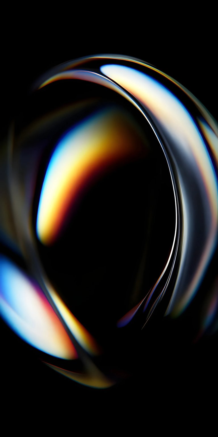 Round abstract wallpaper for iPhone 4K