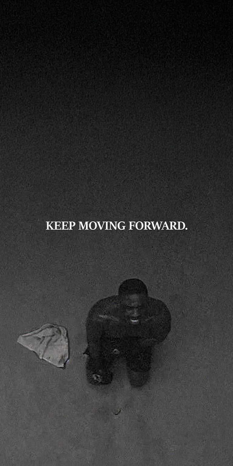 Adonis Creed black and white motivational wallpaper iPhone 4K