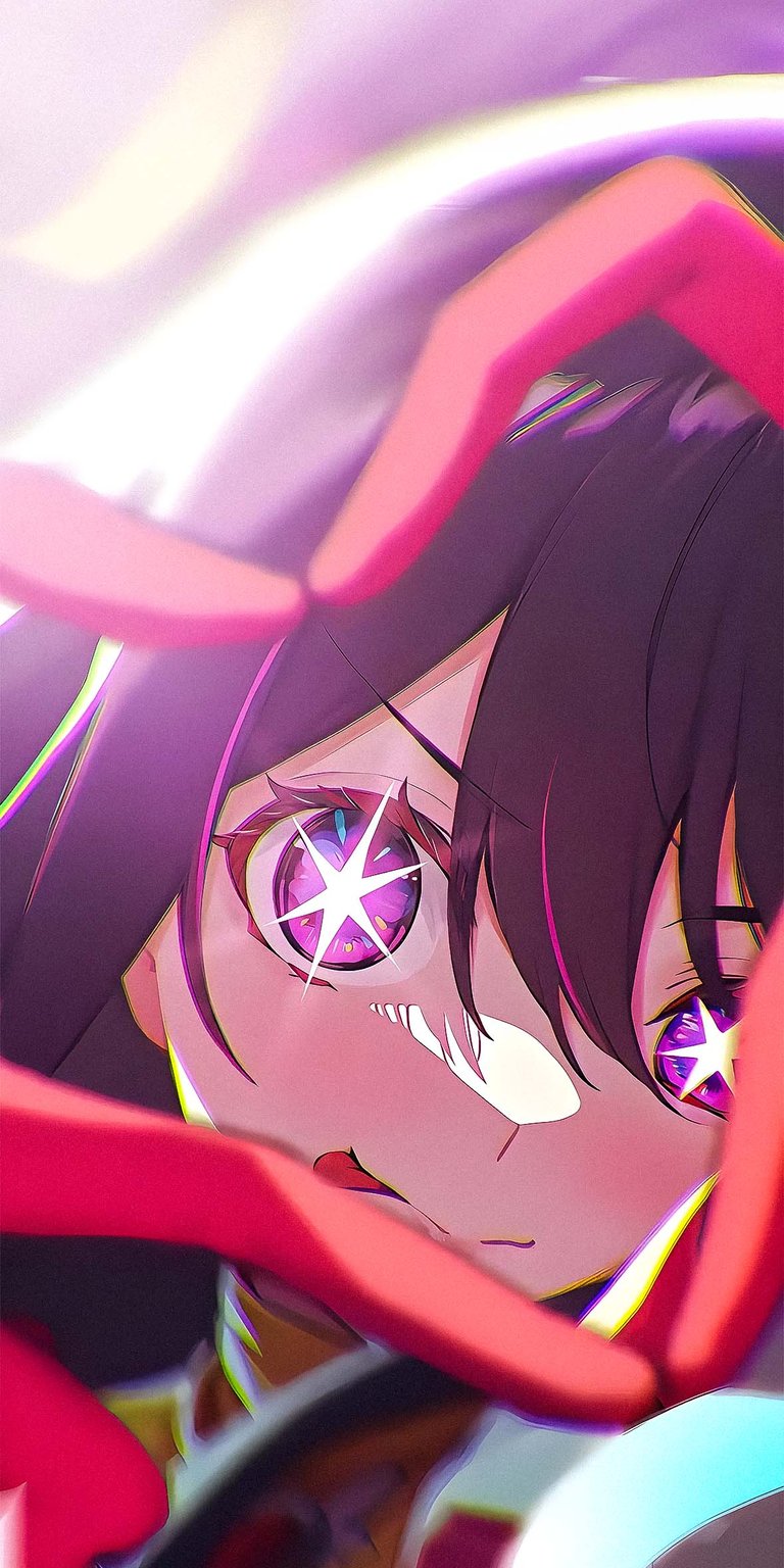 Ai Hoshino anime girl Wallpaper iPhone HD