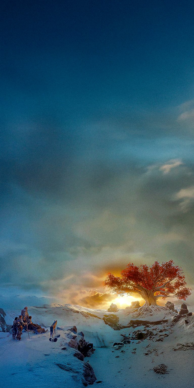 Starks and the Blood Tree wallpaper iPhone