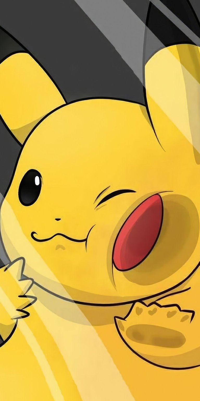 Pikachu playing wallpaper iPhone
