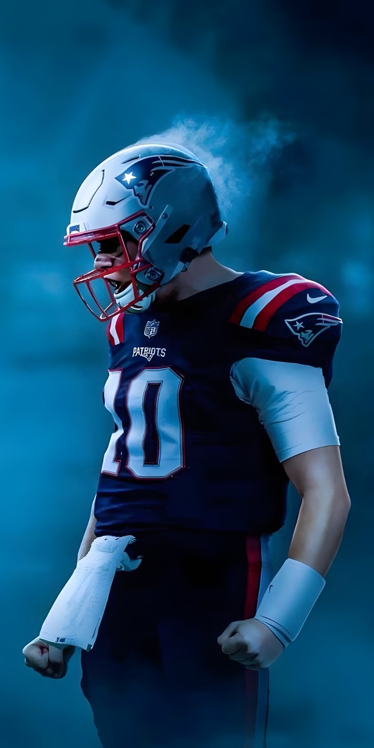 Drake Maye wallpaper iPhone