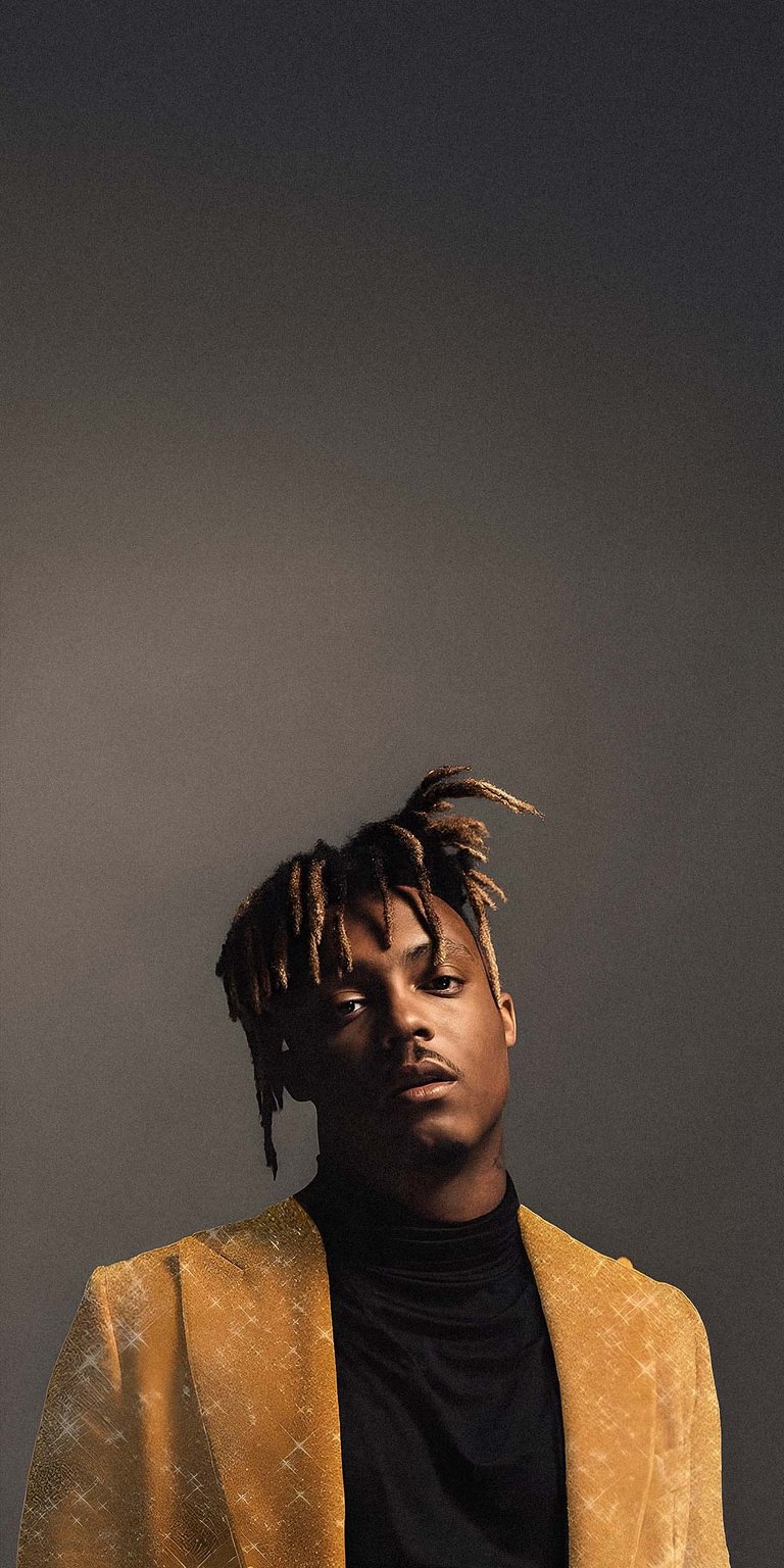 Juice WRLD portait photo wallpaper